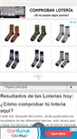 Mobile Screenshot of comprobarloteria.net